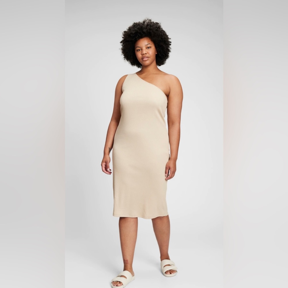 Rib one should midi dress.
